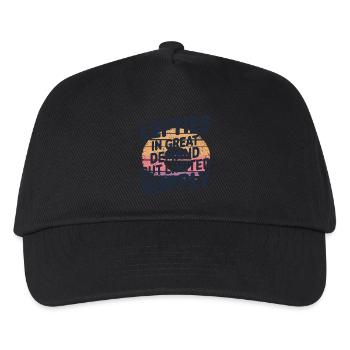 Gauchers avec du style recherchés - Casquette de baseball Enfant - noir - Devant