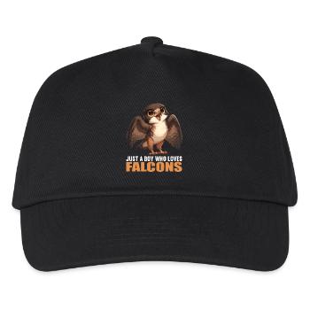 Falcon Falcon - Kids’ Baseball Cap - black - Front