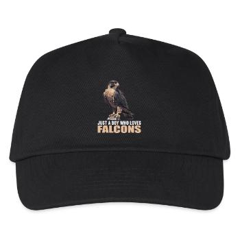 Falcon Falcon - Kids’ Baseball Cap - black - Front