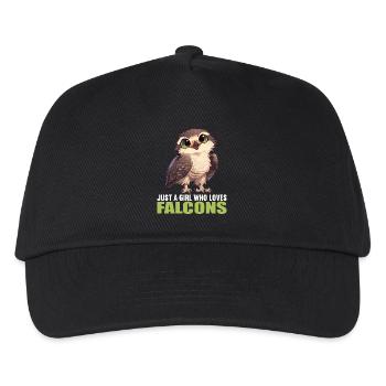 Falcon Falcon - Kids’ Baseball Cap - black - Front