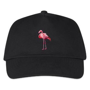 Flamingos Flamingo - Kids’ Baseball Cap - black - Front