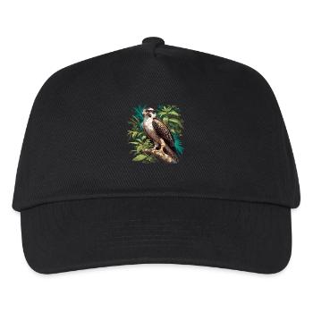 Falken Falke - Kinder Basecap - Schwarz - Vorne