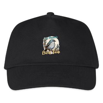 Bird Enthusiast I'm Fluent In Bird Ornithologist - Kids’ Baseball Cap - black - Front