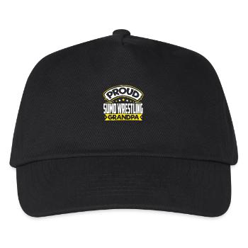 Sport Opa Sumo Ringen Opa - Kinder Basecap - Schwarz - Vorne