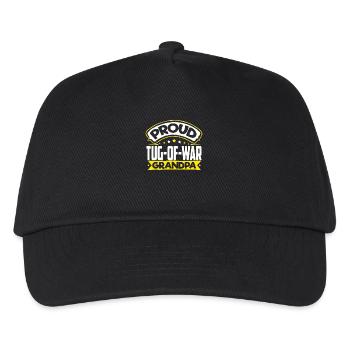 Sports Grandpa Tug-of-War Grandpa - Kids’ Baseball Cap - black - Front
