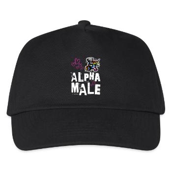 Alpha Unicorn - Mignon Teddy Rides Licorne - Casquette de baseball Enfant - noir - Devant
