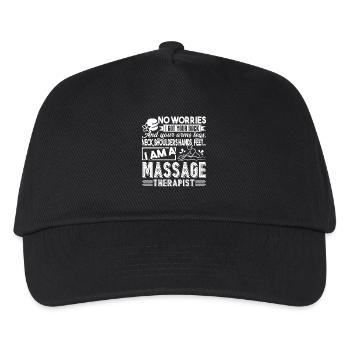 Massage Therapist I am A Massage Therapist - Kids’ Baseball Cap - black - Front