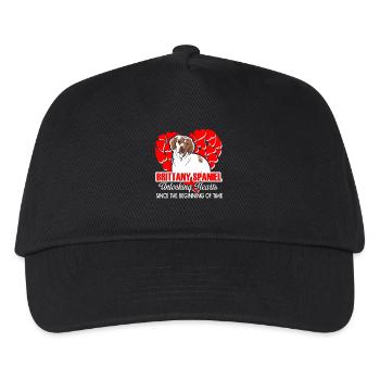 Brittany Spaniel Unlocking Hearts - Kids’ Baseball Cap - black - Front