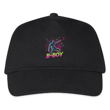 B-Boy Breakdance Breakdancer Hip Hop urbain - Casquette de baseball Enfant - noir - Devant