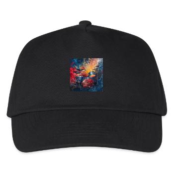Percussion - Casquette de baseball Enfant - noir - Devant