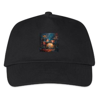 Percussion - Casquette de baseball Enfant - noir - Devant
