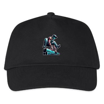 Parkour - Kids’ Baseball Cap - black - Front