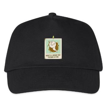Voici une très vieille photo de moi drôle - Casquette de baseball Enfant - noir - Devant