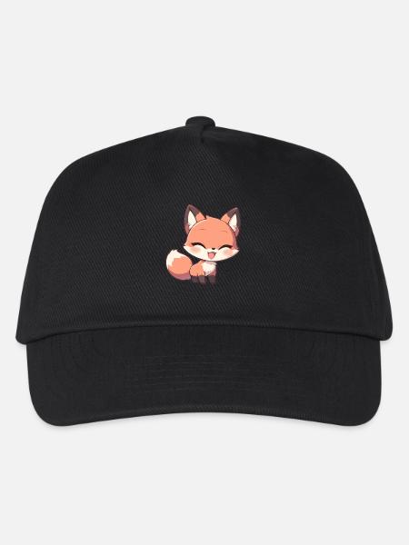 Renards Renard - Casquette de baseball Enfant - noir
