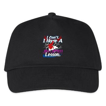 I Can't I Have A Jiu Jitsu Lesson - Kids’ Baseball Cap - black - Front
