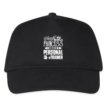 Personal Trainer Wanna Be A Personal Trainer - Kids’ Baseball Cap - black - Front