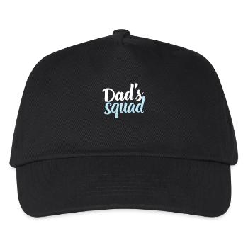 Dad's Squad Dad Dad Dad Birthday Dad - Kids’ Baseball Cap - black - Front