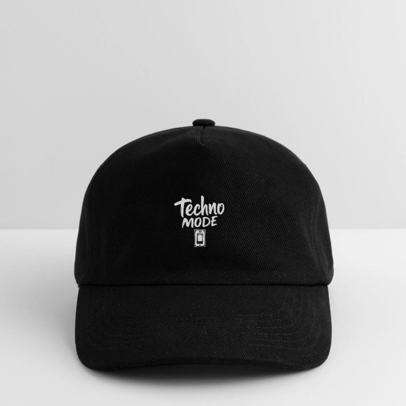 Techno Mode On Techno Techno Music Techno Kids’ Baseball Cap
