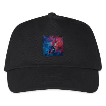 Saxophone - Kids’ Baseball Cap - black - Front