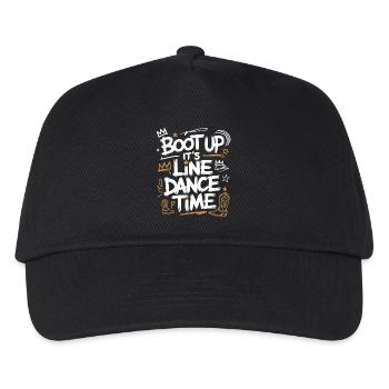 Western-style dancing fun - Kids’ Baseball Cap - black - Front