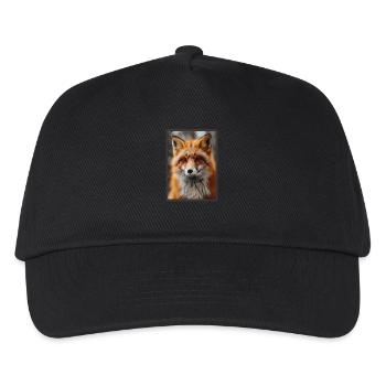 Foxes Fox - Kids’ Baseball Cap - black - Front
