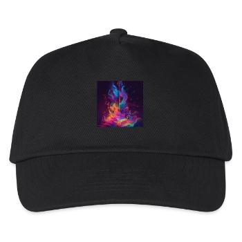 Guitar - Kids’ Baseball Cap - black - Front