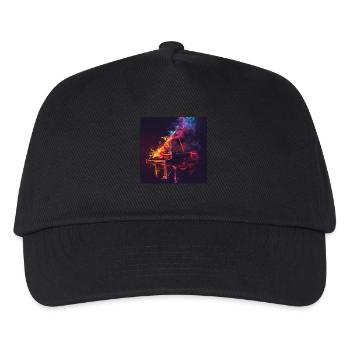 Piano - Kids’ Baseball Cap - black - Front