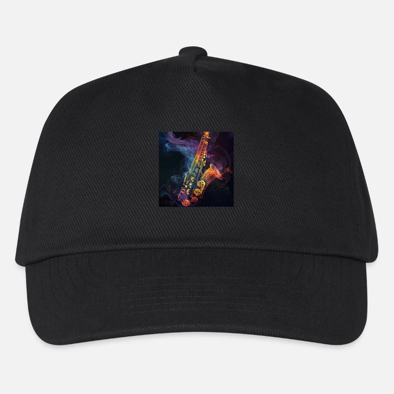 Saxophone - Casquette de baseball Enfant - noir