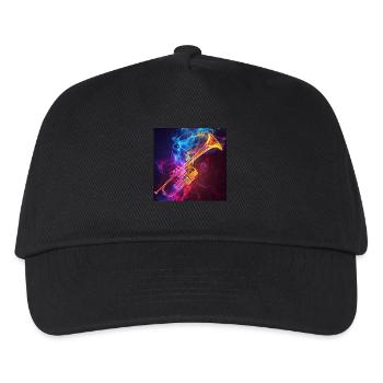 Trumpet - Kids’ Baseball Cap - black - Front