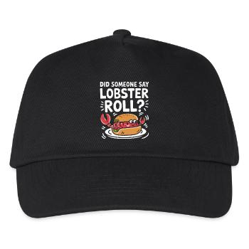 Für echte Lobster-Fans - Kinder Basecap - Schwarz - Vorne