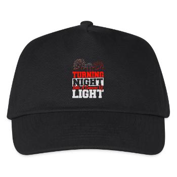 Pyrotechnicien Pétard Pyro Crew - Casquette de baseball Enfant - noir - Devant