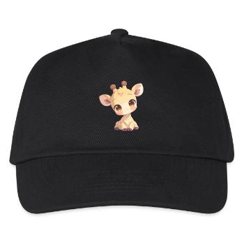 Giraffes Giraffe - Kids’ Baseball Cap - black - Front