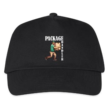 Package Handler 6 - Kinder Basecap - Schwarz - Vorne