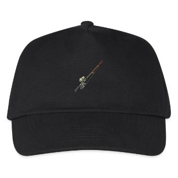 Angel Retro Style - Kids’ Baseball Cap - black - Front