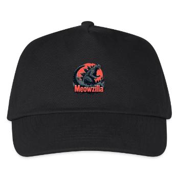MIAU - Kinder Basecap - Schwarz - Vorne