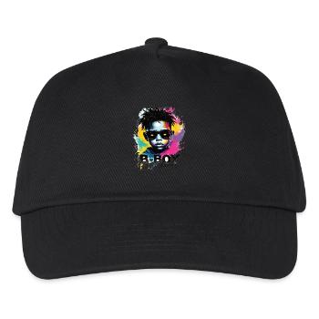B-Boy Breakdance Hip Hop Dance Danseuse Breakdance - Casquette de baseball Enfant - noir - Devant