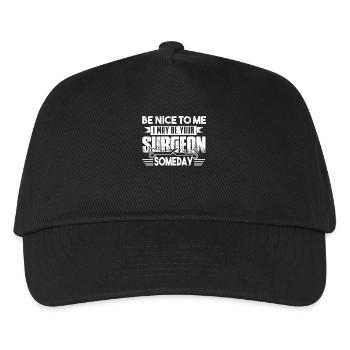 Surgeon Be Nice To Surgeon - Kids’ Baseball Cap - black - Front