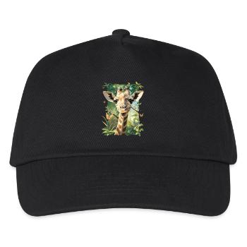 Giraffes Giraffe - Kids’ Baseball Cap - black - Front