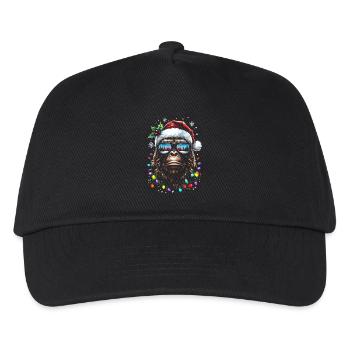 Sasquatch Santa - Kinder Basecap - Schwarz - Vorne