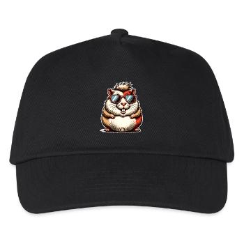 Guinea pig - Kids’ Baseball Cap - black - Front