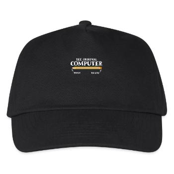 The Original Computer: Humorous Design for - Kids’ Baseball Cap - black - Front