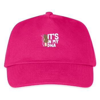 Pilzsammler In Meiner DNA - Kinder Basecap - Fuchsia - Vorne