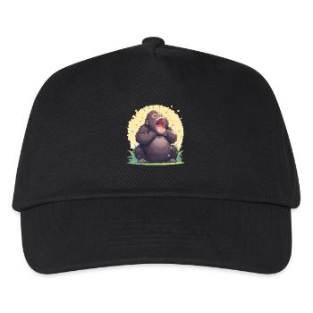 Gorillas Gorilla - Kids’ Baseball Cap - black - Front