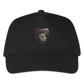 Gorillas Gorilla - Kids’ Baseball Cap - black - Front