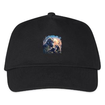 Gorillas Gorilla - Kids’ Baseball Cap - black - Front