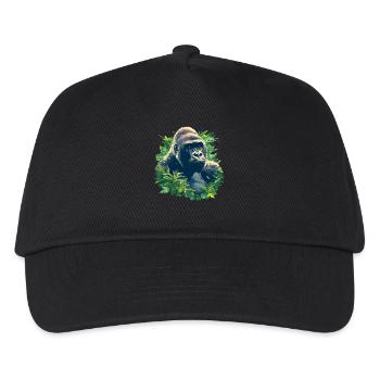 Gorillas Gorilla - Kids’ Baseball Cap - black - Front