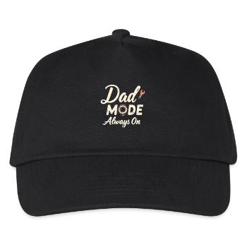 Dad Fashion Always On Funny Dad Saying Fathers - Kids’ Baseball Cap - black - Front