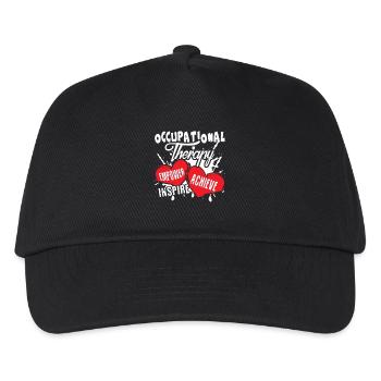 Occupational Therapy Empower Achieve inspire - Kids’ Baseball Cap - black - Front