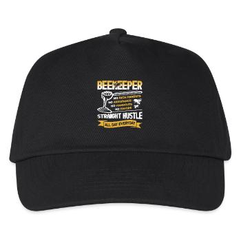 Beekeeper Things About Beekeeper - Kids’ Baseball Cap - black - Front