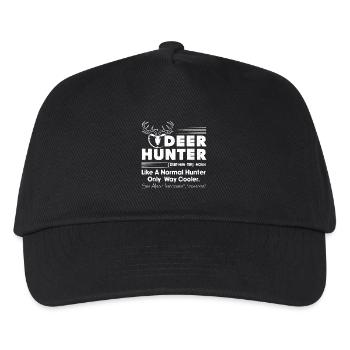 Deer Hunting Definition - Kids’ Baseball Cap - black - Front